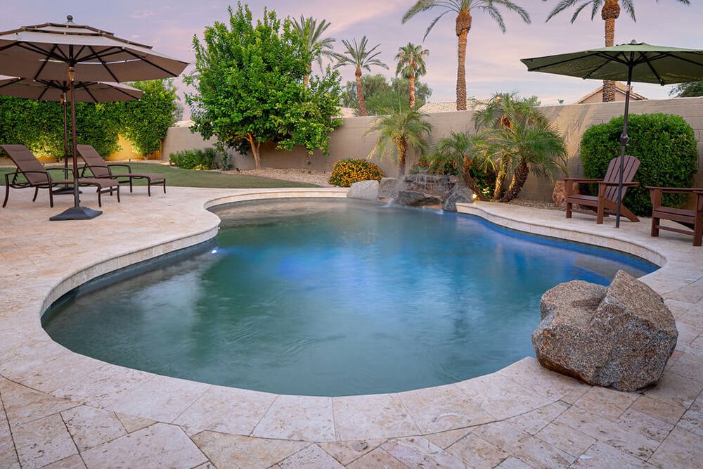 Project Spotlight: Chandler Marbella Stone Pool Deck | Imagine ...