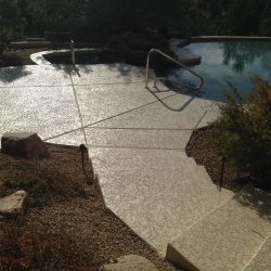 What is Acrylic Lace Pool Decking? | Imagine Architectural Concrete